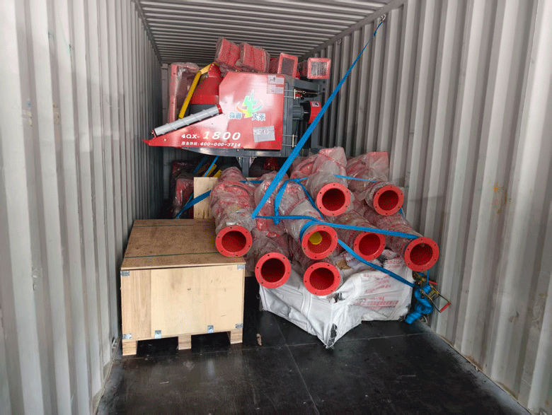 Senrui-Silageerntemaschinen sind vollständig montiert und bereit für den Export!