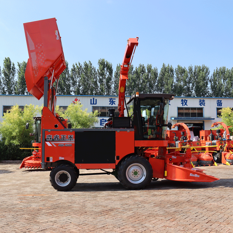 Fabrikdirekt 4QZ-2600 Vollautomatischer Futter- und Silagehäcksler mit CE-Zertifizierung