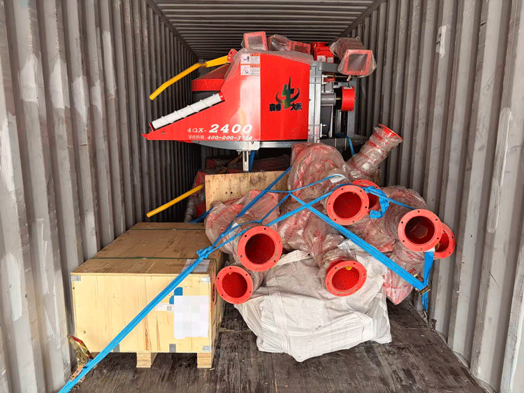Containerbeladung abgeschlossen! Senrui Landmaschinen liefert ins Ausland – Qualität gewinnt das Vertrauen globaler Kunden.
